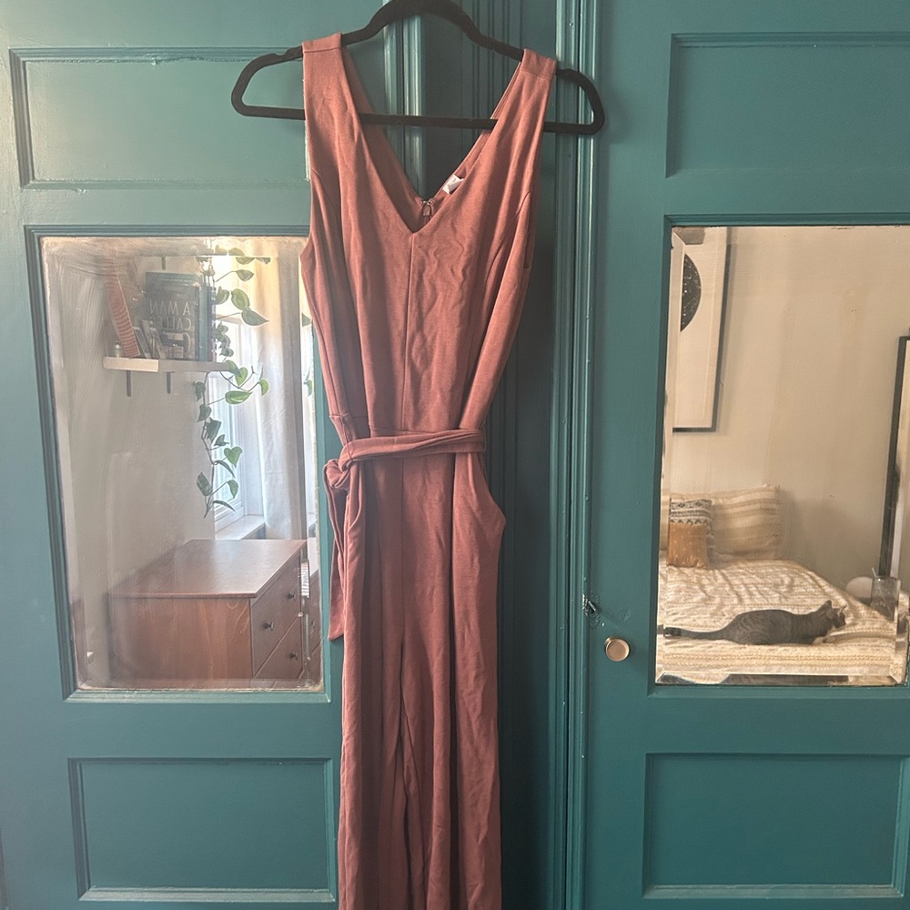 V Neck Jumpsuit